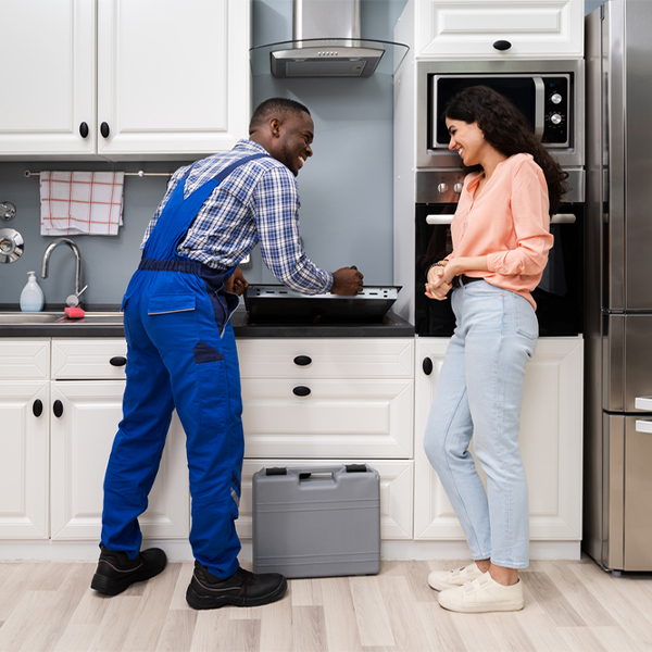 can you provide an estimate for cooktop repair before beginning any work in Platte City